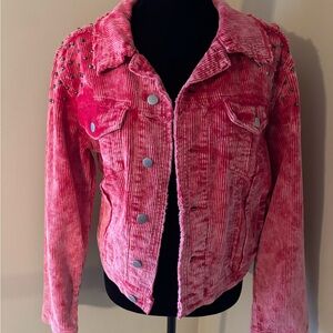 Studded Corduroy Jacket